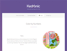 Tablet Screenshot of kedronic.com